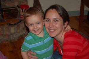 Christie and son Shane