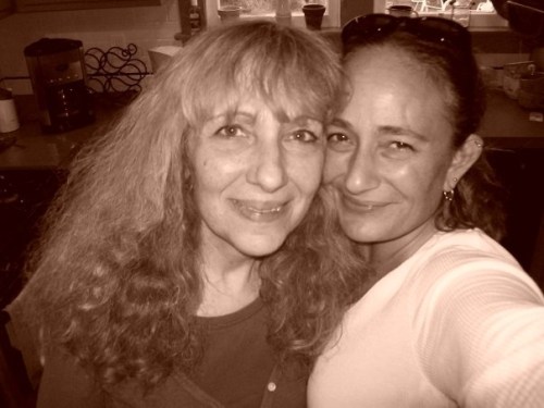 Sherry Katz with her daughter